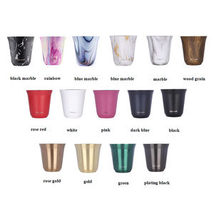 Taza de Café Espresso <span class=keywords><strong>Pixie</strong></span> de Acero Inoxidable de 80 ml, Taza de Café con Aislamiento al Vacío de Doble Pared - Product Image 6