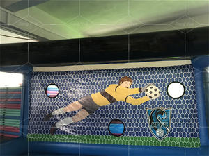 Filet but de football gonflable en PVC, Portable, pour l'extérieur, <span class=keywords><strong>Mini</strong></span>, pour jouer au ballon, pour les enfants - Product Image 4