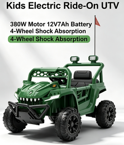 子供用電動乗用車 卸売 <span class=keywords><strong>12V</strong></span>バッテリー駆動 オフロード玩具 リモコン付き 5～7歳向け プラスチック製 - Product Image 2