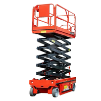 Table élévatrice mobile à ciseaux hydraulique autopropulsée compacte de 8 m avec câble de levage – Nouveau modèle à prix d'usine