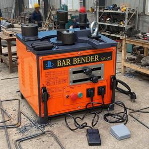 <span class=keywords><strong>Cintreuse</strong></span> à barres d'armature portable et économique, machine à cintrer les barres d'acier à moteur électrique pour les projets d'infrastructure de construction - Product Image 1