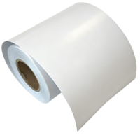 Papier enduit de colle pour pneus à haute adhérence, rouleau jumbo auto-adhésif sur mesure, vente chaude