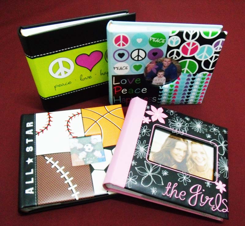 Пользовательский дизайн PU кожаная вышивка окна трафаретная печать пользовательский дизайн 4*6 фотоальбом