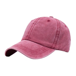 Cappelli da Baseball Vintage alla moda personalizzati cappellini da Baseball lavati in cotone swill e caratteristica comune - Product Image 1
