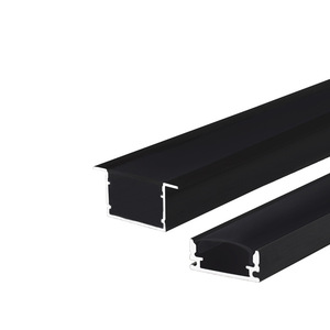 Aluminum Channel Linear Light Black Surface Mounted Recessed Frameless LED Strip 11.52W Model - Product Image 1