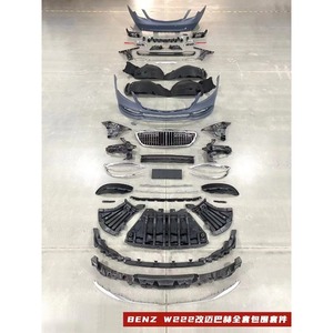 Kit de Carrocería Modificado para <span class=keywords><strong>Mercedes</strong></span> Benz W222 a Estilo <span class=keywords><strong>MAYBACH</strong></span> + Faros Delanteros + Faros Traseros 2014-2020 - Product Image 3