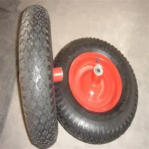 China High quality wheelbarrow wheel tire 4.00-8 with low price and many patterns . (OWN FACTORY with DO CE )