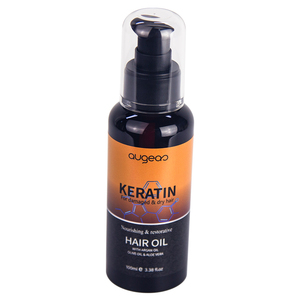 Huile capillaire naturelle à la romarin et à l'huile d'argan, soin capillaire sans rinçage aux herbes, pour cheveux secs, bouclés, colorés et permanentés - Product Image 6