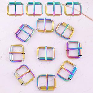 Multi Purpose <b>Roller</b> Metal Adjustable Belt Pin Buckle <b>Bag</b> Strap Slide Tri Glide Webbing Hardware DIY - Product Image 3