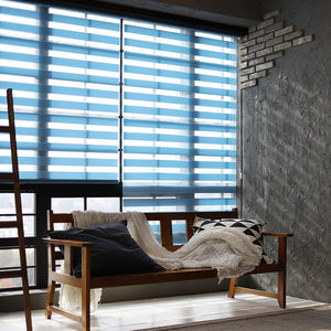 Persianas Zebra Coreanas Edición Lucas, Cortinas Enrollables Automáticas Motorizadas Personalizadas, Cortinas Modernas con Filtro de Luz - Product Image 1