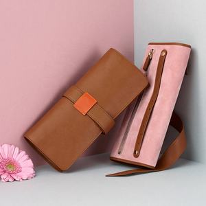 Sac à roulettes de bijoux de voyage en plein air en cuir de haute qualité, collier pour femme, sac à bijoux shopping - Product Image 4