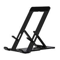 Support réglable en alliage d'aluminium pour ordinateur portable, support de téléphone portable, support de bureau pliable portable, support de tablette, support de refroidissement