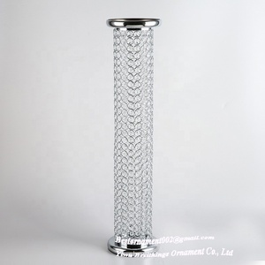 70 centimetri di altezza fashion & luxury centro di nozze supporto di <span class=keywords><strong>candela</strong></span> di <span class=keywords><strong>cristallo</strong></span> - Product Image 4