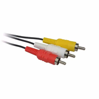 Cable de Audio y Video AV de 1.8m (6 pies) para Dreamcast, Cable Adaptador con Conector Estéreo para Sega Dreamcast