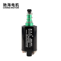 Suku cadang manik-manik Gel air CHF-480SA-MED poros panjang DC11.1V 38000RPM gigi Motor AEG DC kecepatan tinggi untuk Gearbox M4A1 Ver.2