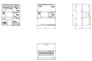 ซีพียู SIMATIC S7-1200 รุ่นดั้งเดิม 1211C คอมแพค DC/DC/DC 6ES7211-1AE40-0XB0/O แหล่งจ่ายไฟ 20.4-28.8V สำหรับควบคุมอุตสาหกรรม - Product Image 1