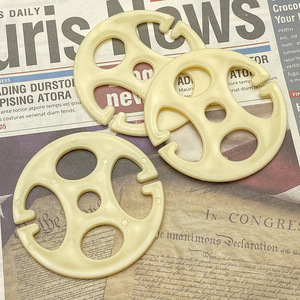 Plastic Circular Flower Disc Buckle For <b>Car</b> Seat Cover Replacement Repair Fastener <b>Clip</b> Accessory - Product Image 4