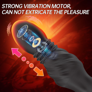 Vibrador Anal Inteligente con Control Remoto por App, Empuje Automático Interactivo para Hombres, Masajeador de Próstata Realista, Anillo Retardante para Pene, Juguetes Sexuales - Product Image 4