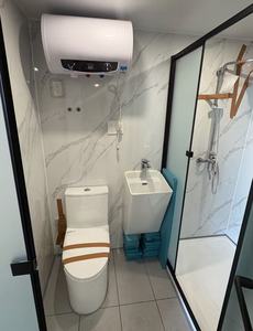Cabine Apple Nouvelle Cabine Mobile Préfabriquée de 20 pieds avec Salle de Bain Hôtels <span class=keywords><strong>Airbnb</strong></span> Maison en Acier Mobile Pod Bureau Bar Pub - Product Image 5