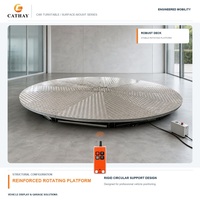 Plateforme rotative pour exposition automobile de 3 tonnes, 360 degrés, télécommande sans fil, plateforme rotative pour salle d'exposition automobile, diamètre 3-6 m