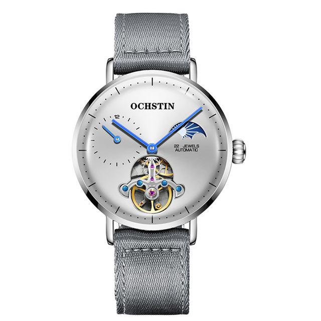 Men Townsman Stainless Steel Mechanical Automatic Watch
