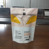Sac d'emballage de poche de poudre de thé plastique Matcha de la plus haute qualité 250g 500g 750g Stand up bio Matcha vert alimentaire PE personnalisé