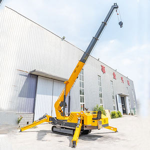 เครนแมงมุมขนาด 3 ตัน 5 ตัน 8 ตัน เครื่องยนต์ CE EPA EURO5 บูมไฮดรอลิกแบบยืดหดได้เต็มรูปแบบ เครนตีนตะขาบขนาดเล็ก เครนเคลื่อนที่ขนาดเล็ก - Product Image 2