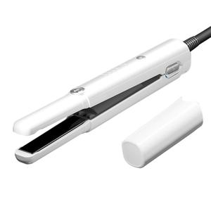 เครื่องยืดผมสำหรับผู้หญิง, เครื่องยืดผมพกพาปรับได้4อุณหภูมิป้องกันน้ำร้อนลวกลบฟังก์ชันแผ่นอลูมิเนียมนำไฟฟ้าสีขาว - Product Image 5