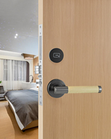 Nouvelle serrure de porte électronique intelligente pour chambre d'hôtel avec carte RFID, serrure de porte à carte pour hôtel, pour plusieurs chambres