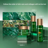 Ensemble de soins de la peau Unisn, haute hydratation, coffret cadeau de trois produits pour hydrater, nourrir et apaiser la peau