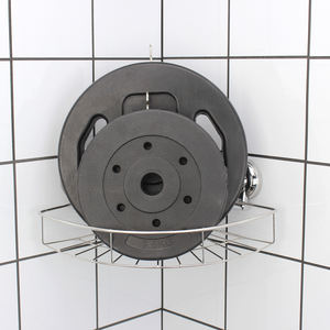 Accesorios de ducha <span class=keywords><strong>DOGO</strong></span> Caddy de ducha con ventosa Cesta de ducha de esquina de inodoro colgada en la pared - Product Image 1