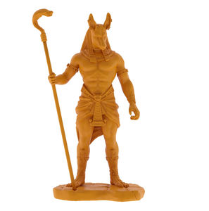 Estatua de <span class=keywords><strong>Dios</strong></span> Jackal de recuerdo, tesoros de la tumba egipcia de poliresina - Product Image 2