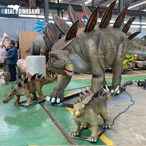 Robot <span class=keywords><strong>dinosaure</strong></span> réaliste grandeur nature de la famille Stegosaurus du Parc jurassique - Product Image 2
