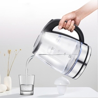 Bouilloire électrique en verre-Design moderne pour un usage domestique Bouilloires électriques en verre Chaudière en verre borosilicaté économe en énergie
