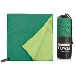 Juego de Toallas de Microfibra de Dos Colores |   Toalla de Playa Resistente a la Arena y Toalla de Gimnasio de Secado Rápido |   Logotipos Personalizados - Product Image 6