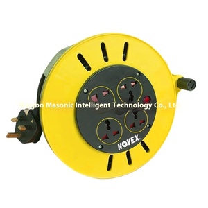 Anh tiêu chuẩn 1.25 vuông Cáp Reel NEMA nữ cuối 25m Chiều dài 16A Đánh giá hiện tại ba lõi dây điện mở rộng dây - Product Image 1