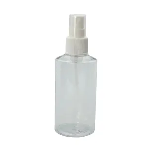 Distributor Empty Plastic 100ml Spray Bottles 100 Ml Pet Spray pet bottle with crimp neck Bottle With Fine Mist Sprayer Spring