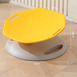 Equipo de Entrenamiento de Integración Sensorial Vestibular para Niños, Silla Giratoria Superdimensional con Base de TPE/Silicona para Edades de 0 a 12 Años - Product Image 5