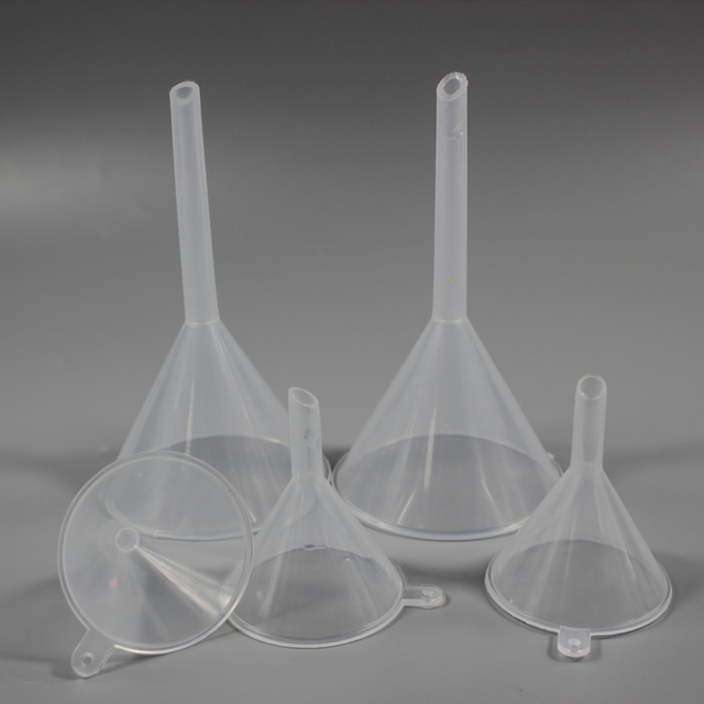 PP Filling Funnel for Small Bottles of Sub-package