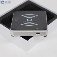 Lecteur-graveur de cartes ISO18000-6C 860-960 MHz, lecteur-graveur RFID UHF USB de bureau, programmeur avec émulation de clavier et SDK gratuit