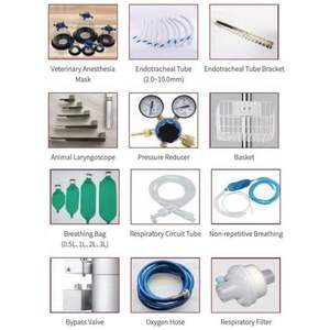 أدوات جراحية بيطرية محطة عمل تخدير مراقبة شاملة وظيفة الحيوان آلة تخدير - Product Image 4