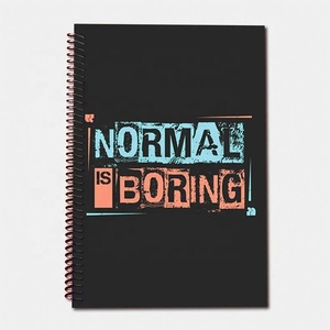 Nouveau Design cahier à spirale fil lié 2022 impression personnalisée budget femmes planificateur - Product Image 3