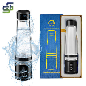 زجاجة مياه الهيدروجين H2 المحمولة طراز 2025 بسعة 380 مل، مصنوعة من الألومنيوم والتريتان الآمن غذائياً، تعمل بتقنية PEM لاستعادة الطاقة - Product Image 4