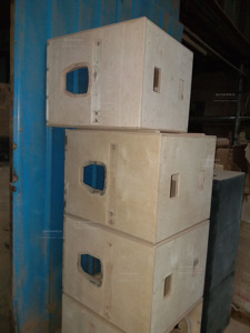 Professional Single <strong>18</strong>'' Flying Subwoofer <strong>Cabinet</strong> All Kind of <strong>Empty</strong> <strong>Speaker</strong> Box Manufacturer <strong>Speaker</strong> Box Support Customiztion - Product Image 4