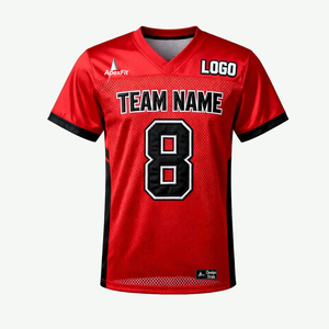 High Quality Custom Rugby Uniforms Retro American Football Embroidery Name Number Wholesale American Football Wear Oversized - Product Image 1