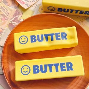 Butter, Milk <b>Block</b>, Chocolate, Super Moist, Soft, Slow-rebound, Squeeze Toy for Relieving Finger Stress and Stress. - Product Image 4