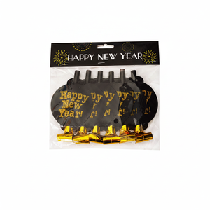 7,5 \ "Golden Pink Año Nuevo Air Blaster 144PK(6)/CS Party Popper & Spray - Product Image 4