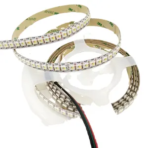 Kapalı 5V rgbw 5050 LED şerit sk6812/sk 6812/ws2812 144LEDs/m programlanabilir rgbw LED şerit