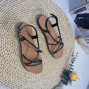 Sandalias de exterior de alta calidad, Sandalias planas, zapatos informales al por mayor, Sandalias planas de mujer - Product Image 3
