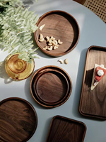 Uitstekend ontworpen houten dienbladset in verschillende formaten en vormen, dessert- en chocoladeplateau's in bulk